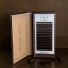 Chocolate Collection – 18 soros Prémium "BARNA" műszempilla kollekció,  C /  5-12 mm mix /  0.07